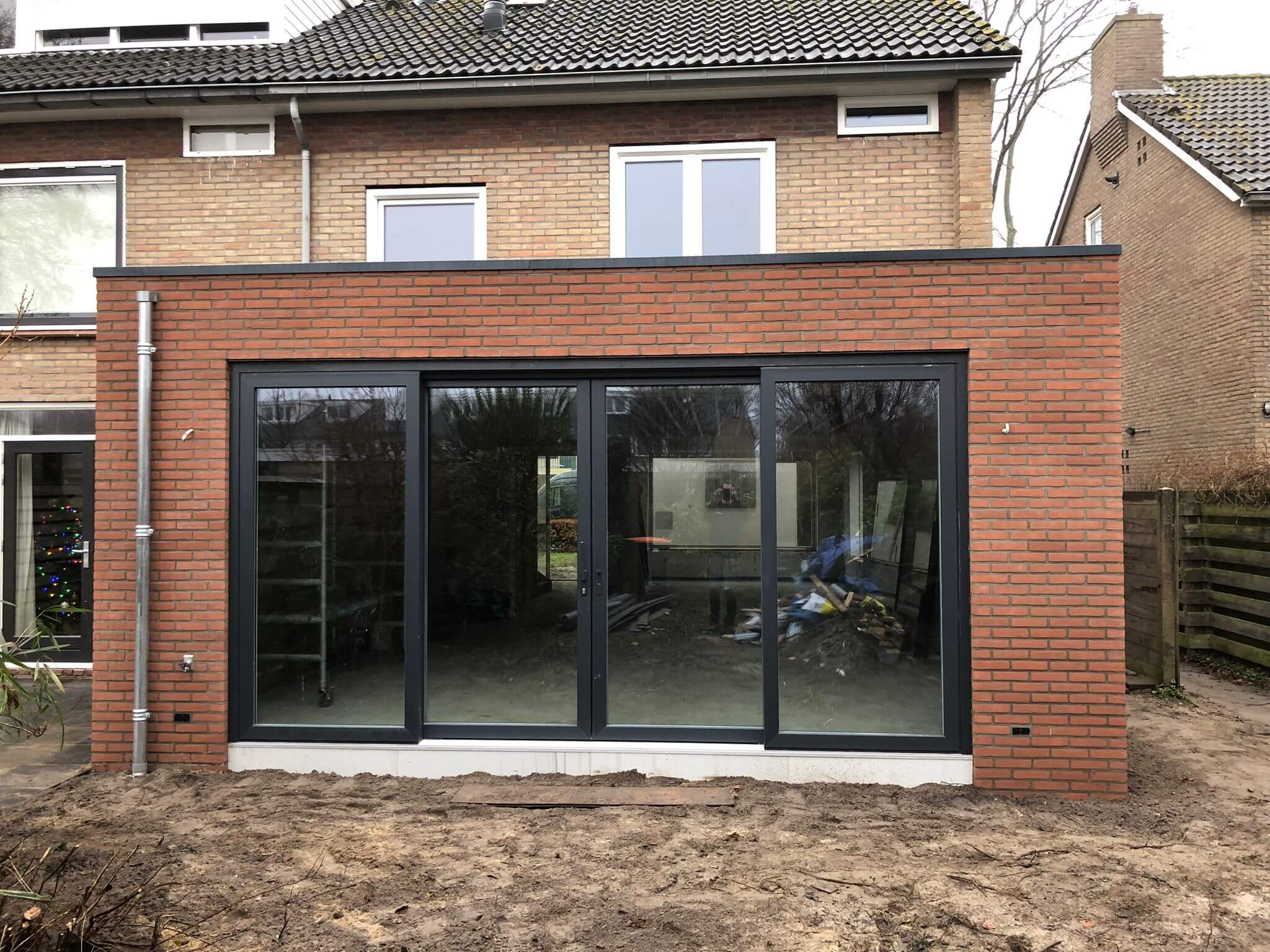 Prefab aanbouw Den Bosch