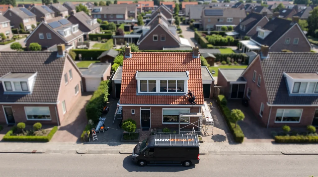 Zijwang dakkapel monteren door professional