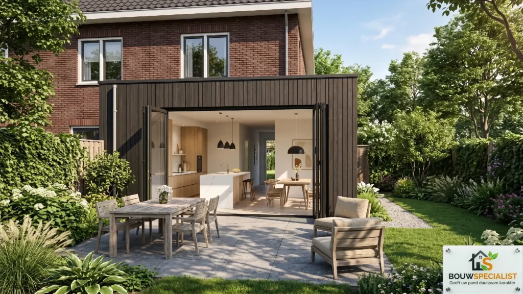 Kosten aanbouw achterzijde woning 4x3 meter en prefab uitbouw