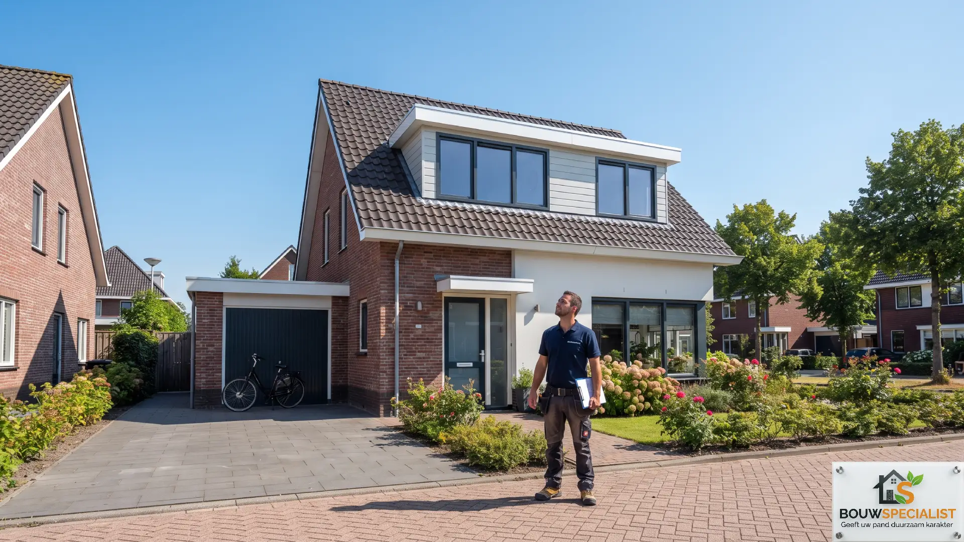 Kosten dakkapel 5 meter inclusief montage op een modern Nederlands dak